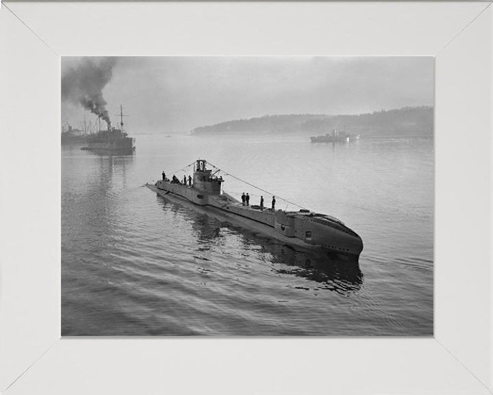 HMS Thunderbolt N25 Royal Navy T class Submarine Photo Print or Framed Print - Hampshire Prints