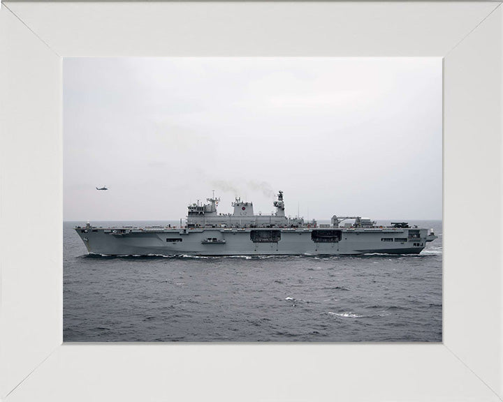 HMS Ocean L12 Royal Navy helicopter carrier Photo Print or Framed Print - Hampshire Prints