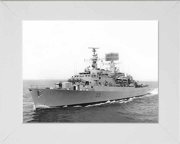 HMS Norfolk D21 Royal Navy County class destroyer Photo Print or Framed Photo Print - Hampshire Prints