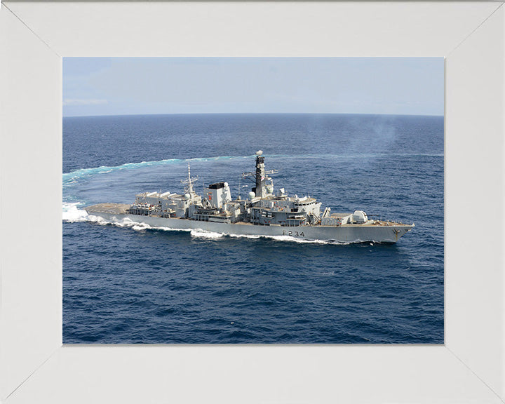 HMS Iron Duke F234 Royal Navy Type 23 frigate Photo Print or Framed Print - Hampshire Prints