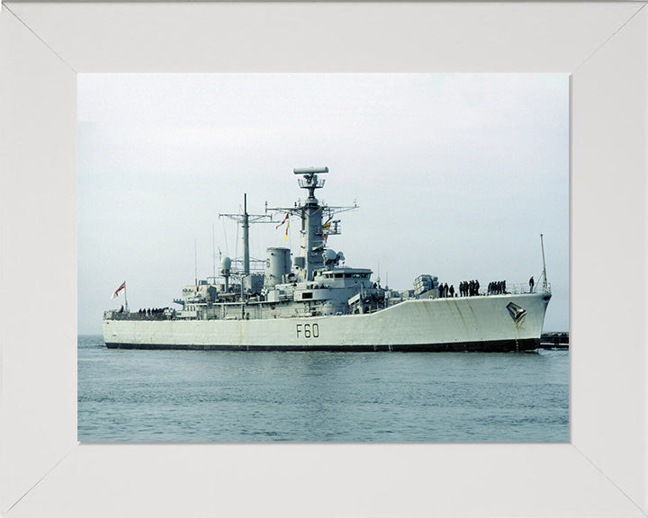 HMS Jupiter F60 Royal Navy Leander class frigate Photo Print or Framed Print - Hampshire Prints