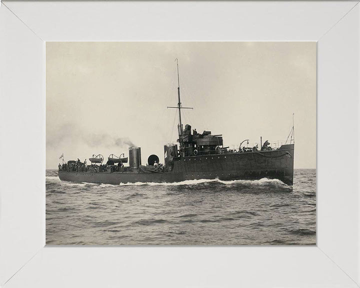 HMS Kale 1904 Royal Navy River class destroyer Photo Print or Framed Print - Hampshire Prints