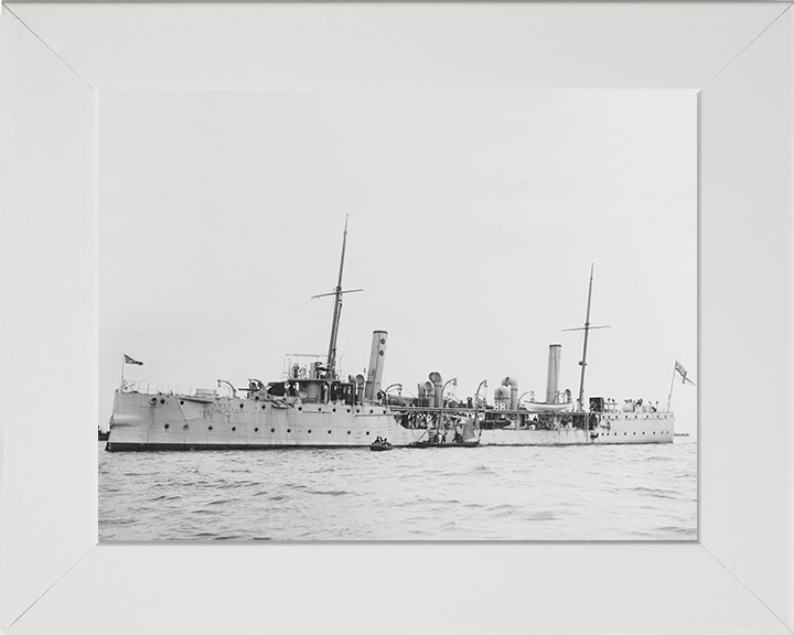 HMS Harrier (1894) Royal Navy Dryas class gunship Photo Print or Framed Print - Hampshire Prints