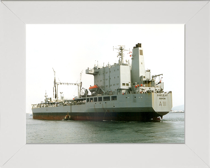 RFA Oakleaf A111 Royal Fleet Auxiliary Leaf class support tanker Photo Print or Framed Print - Hampshire Prints