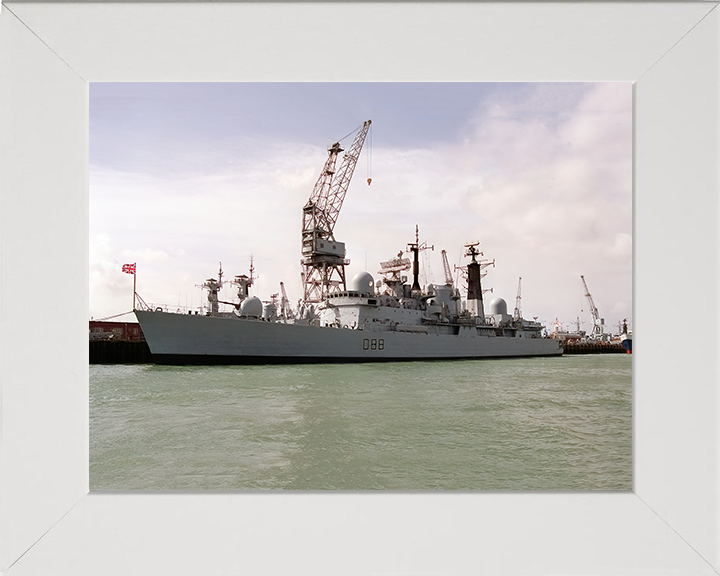 HMS Glasgow D88 Royal Navy Type 42 Destroyer Photo Print or Framed Print - Hampshire Prints