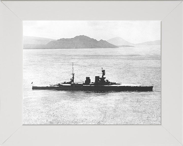 HMS Repulse (1916) Royal Navy Renown class battlecruiser Photo Print or Framed Print - Hampshire Prints