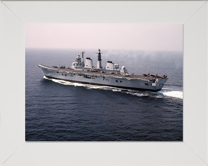 HMS Invincible R05 Royal Navy Invincible Class aircraft carrier Photo Print or Framed Print - Hampshire Prints