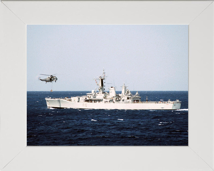 HMS Euryalus F15 Royal Navy Leander Class Frigate Photo Print or Framed Print - Hampshire Prints