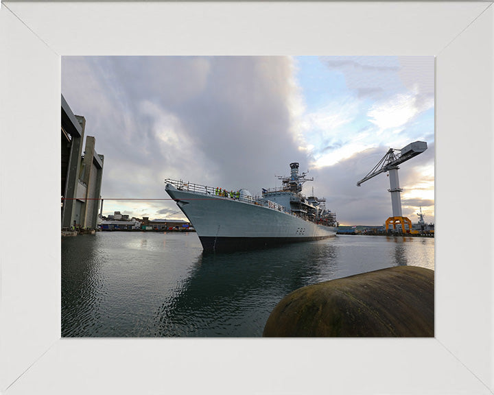 HMS Somerset F82 | Photo Print | Framed Print | Poster | Type 23 | Frigate | Royal Navy - Hampshire Prints