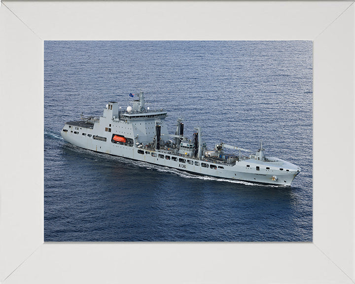 RFA Tidespring A136 Royal Fleet Auxiliary Tide class replenishment tanker Photo Print or Framed Print - Hampshire Prints