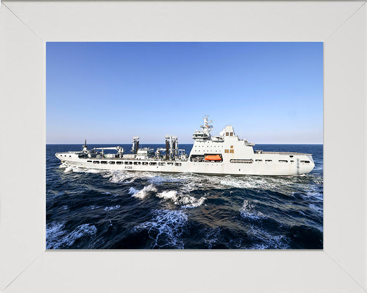 RFA Tidesurge A138 Royal Fleet Auxiliary Tide class replenishment tanker Photo Print or Framed Print - Hampshire Prints