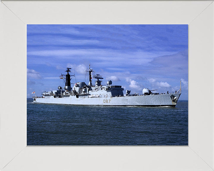 HMS Newcastle D87 Royal Navy Type 42 destroyer Photo Print or Framed Photo Print - Hampshire Prints