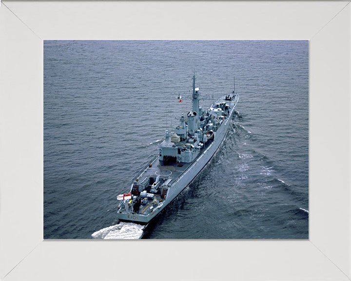 HMS Yarmouth F101 Royal Navy Rothesay Class frigate Photo Print or Framed Print - Hampshire Prints