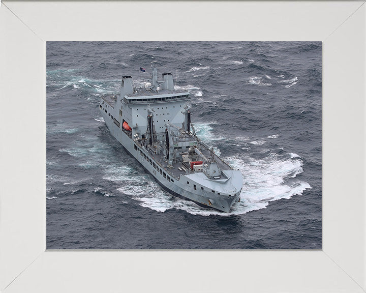 RFA Tideforce A139 Royal Fleet Auxiliary Tide class replenishment tanker Photo Print or Framed Print - Hampshire Prints