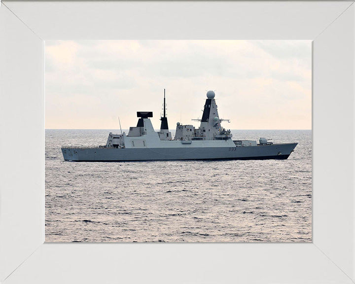 HMS Dauntless D33 Royal Navy Type 45 destroyer Photo Print or Framed Print - Hampshire Prints