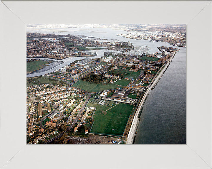 Royal Hospital Haslar Hampshire Aerial Photo Print or Framed Photo Print - Hampshire Prints