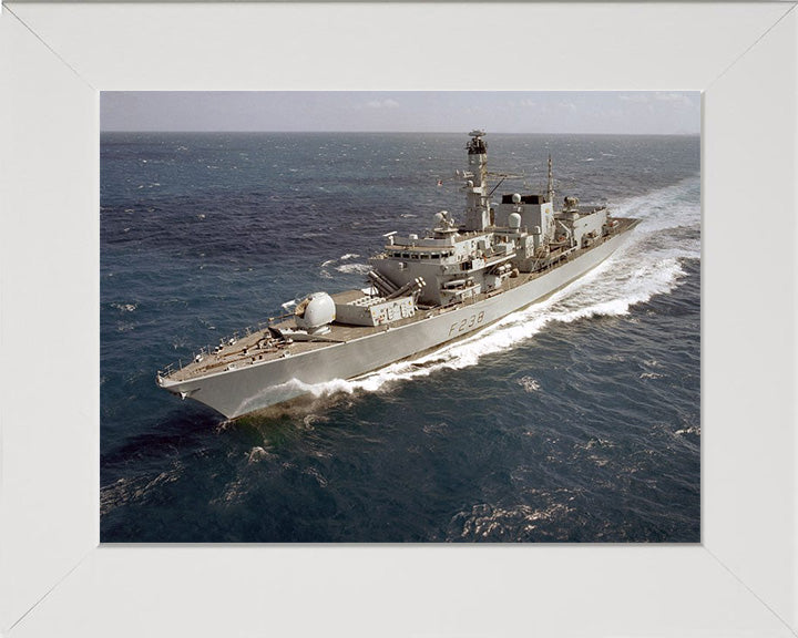 HMS Northumberland F238 Royal Navy Type 23 frigate Photo Print or Framed Photo Print - Hampshire Prints