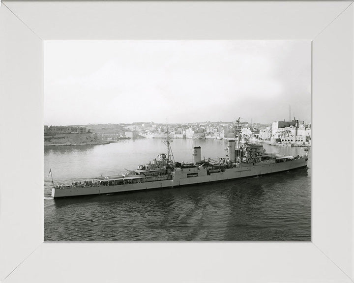 HMS Superb (25) Royal Navy Minotaur class light cruiser Photo Print or Framed Photo Print - Hampshire Prints