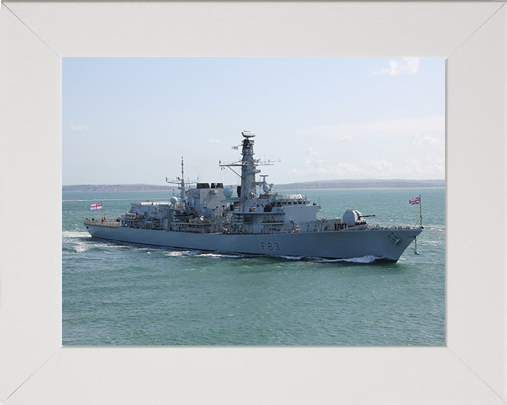 HMS St Albans F83 Royal Navy Type 23 frigate Photo Print or Framed Print - Hampshire Prints