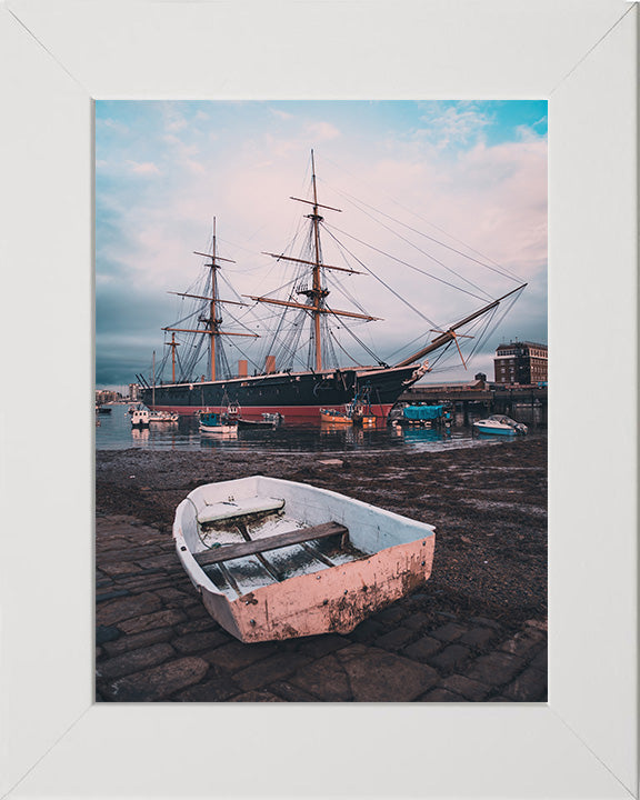 HMS Warrior 1860 | Photo Print | Framed Print | Poster | Steam-powered Armoured Frigate | Royal Navy - Hampshire Prints