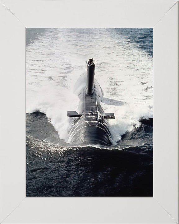 HMS Conqueror S48 Royal Navy Churchill class Submarine Photo Print or Framed Print - Hampshire Prints