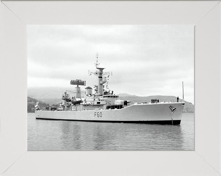 HMS Jupiter F60 Royal Navy Leander class frigate Photo Print or Framed Print - Hampshire Prints