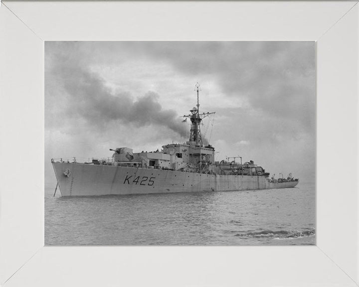 HMS Loch Dunvegan K425 Royal Navy Loch class frigate Photo Print or Framed Print - Hampshire Prints