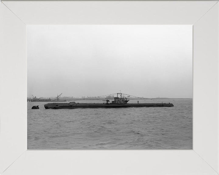 HMS Shalimar P242 Royal Navy S Class Submarine Photo Print or Framed Print - Hampshire Prints