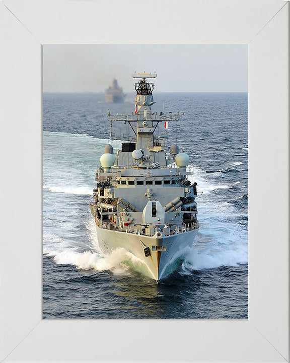 HMS Somerset F82 Royal Navy type 23 Frigate Photo Print or Framed Print - Hampshire Prints