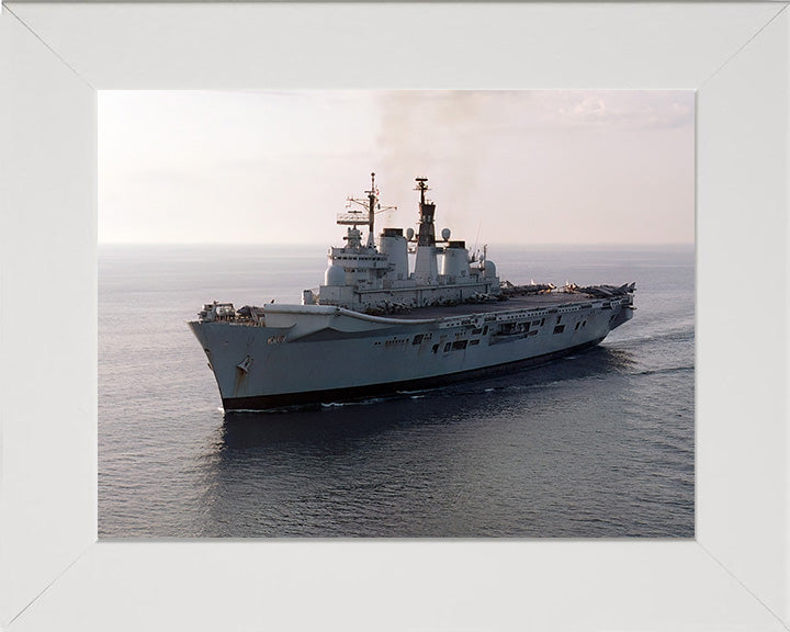 HMS Illustrious R06 Royal Navy Invincible class Aircraft Carrier Photo Print or Framed Print - Hampshire Prints