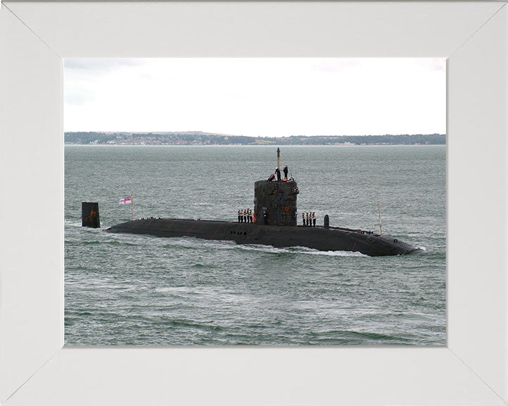 HMS Trafalgar S107 Royal Navy Trafalgar class Submarine Photo Print or Framed Print - Hampshire Prints