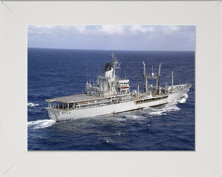 RFA Grey Rover A269 Royal Fleet Auxiliary Rover class small fleet tanker Photo Print or Framed Print - Hampshire Prints