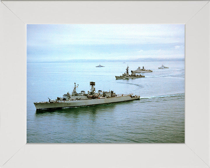 HMS Norfolk D21 Royal Navy County class destroyer Photo Print or Framed Photo Print - Hampshire Prints