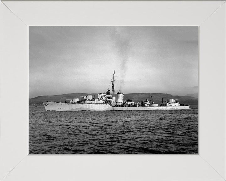 HMS Matchless G52 Royal Navy M class destroyer Photo Print or Framed Print - Hampshire Prints