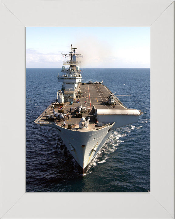 HMS Invincible R05 Royal Navy Invincible Class aircraft carrier Photo Print or Framed Print - Hampshire Prints