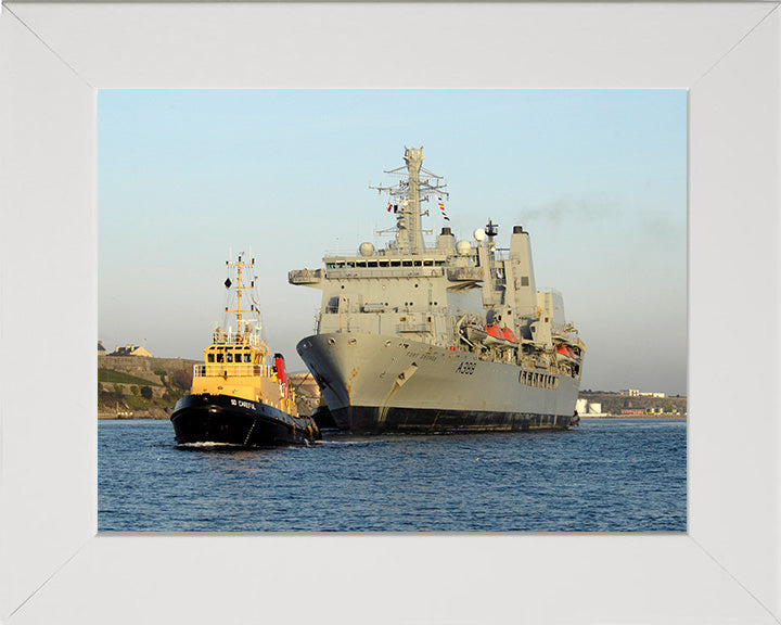 RFA Fort George A388 Royal Fleet Auxiliary Fort class tanker Photo Print or Framed Print - Hampshire Prints