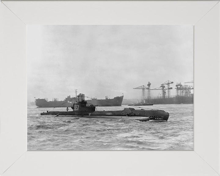 HMS Saga P257 Royal Navy S class submarine Photo Print or Framed Print - Hampshire Prints