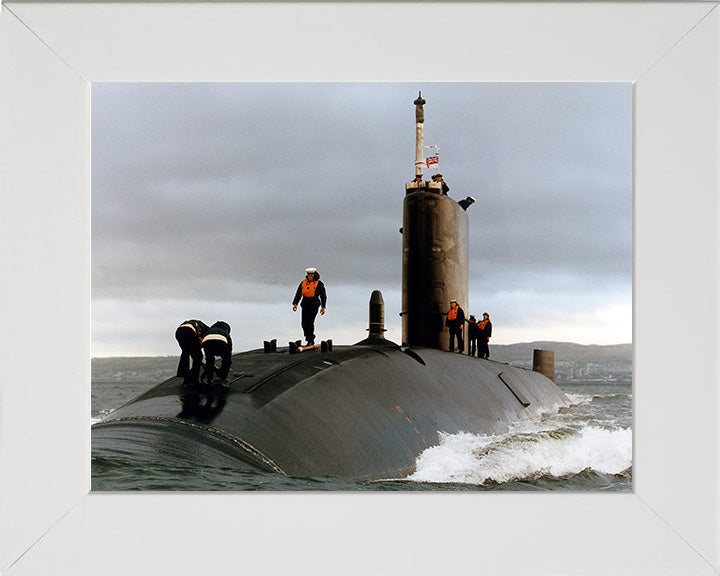 HMS Trafalgar S107 Royal Navy Trafalgar class Submarine Photo Print or Framed Print - Hampshire Prints