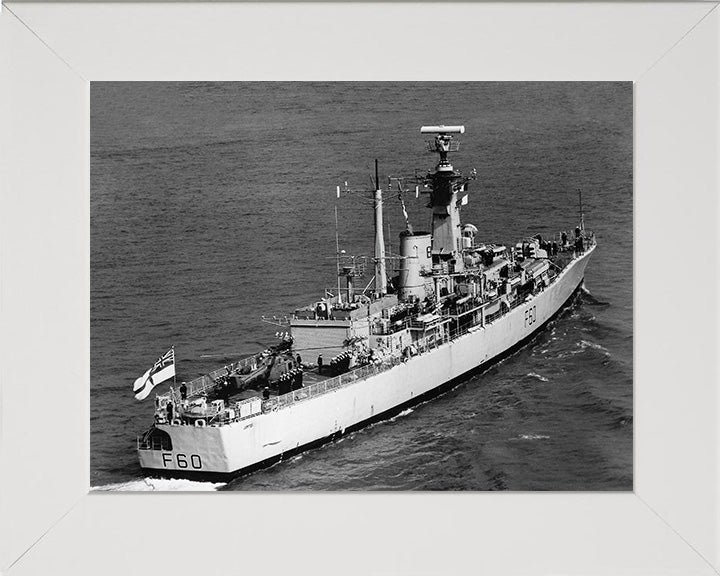 HMS Jupiter F60 Royal Navy Leander class frigate Photo Print or Framed Print - Hampshire Prints