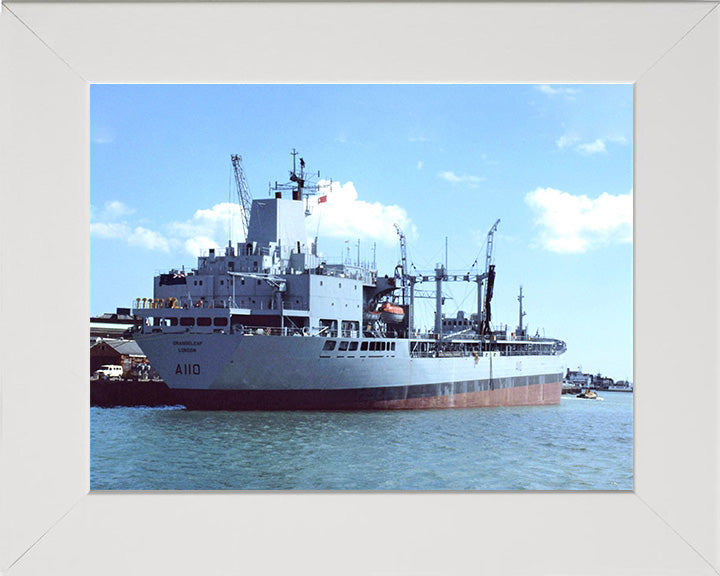 RFA Orangeleaf A110 Royal Fleet Auxiliary Leaf class support tanker Photo Print or Framed Print - Hampshire Prints