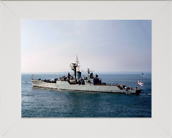 HMS Rhyl F129 Royal Navy Rothesay Class frigate Photo Print or Framed Print - Hampshire Prints