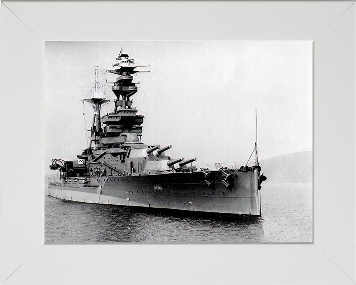 HMS Royal Oak (08) Royal Navy Revenge class battleship Photo Print or Framed Print - Hampshire Prints