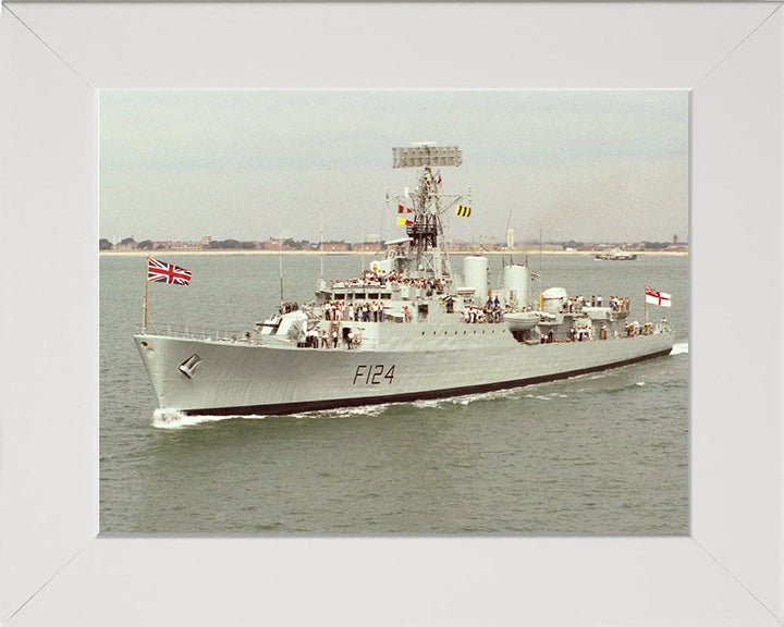 HMS Zulu F124 Royal Navy Tribal class frigate Photo Print or Framed Print - Hampshire Prints