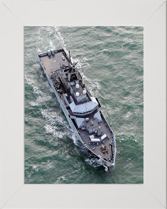 HMS Severn P282 Royal Navy River class offshore patrol vessel Photo Print or Framed Print - Hampshire Prints