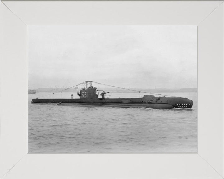 HMS Subtle P251 Royal Navy S Class Submarine Photo Print or Framed Print - Hampshire Prints