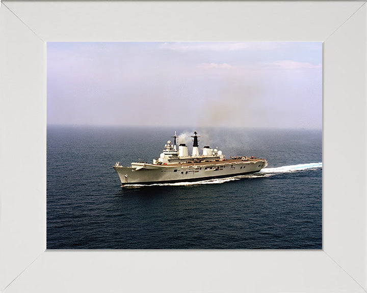 HMS Invincible R05 Royal Navy Invincible Class aircraft carrier Photo Print or Framed Print - Hampshire Prints