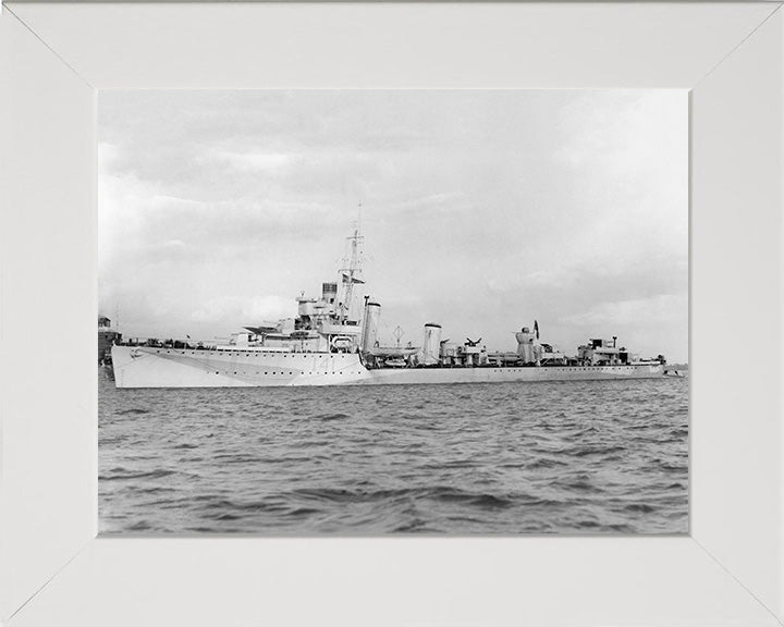 HMS Walpole I41 (D41) Royal Navy W class destroyer Photo Print or Framed Print - Hampshire Prints