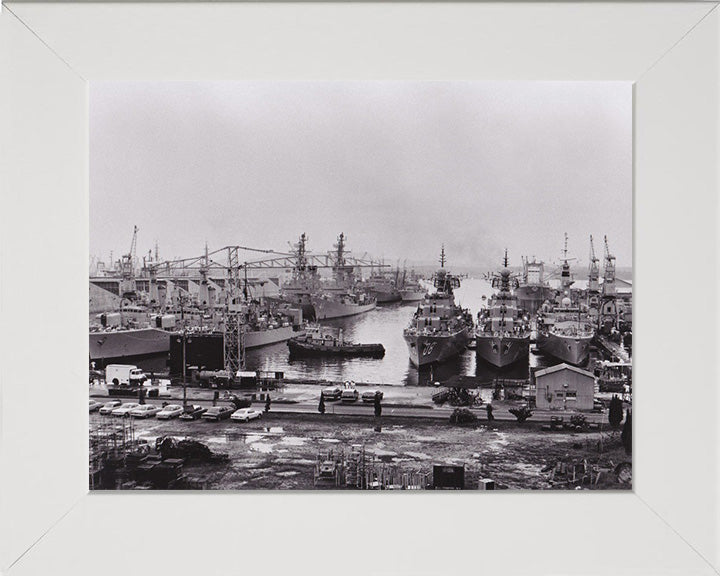 Singapore Naval Base 1969 (Sembawang) Print or Framed Photo Print - Hampshire Prints