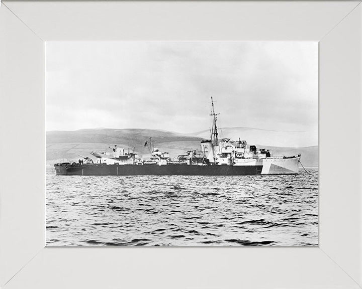 HMS Obedient G48 Royal Navy O class destroyer Photo Print or Framed Print - Hampshire Prints