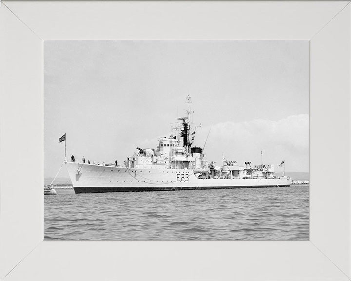 HMS Teazer F23 (R23) Royal Navy type 16 Frigate Photo Print or Framed Print - Hampshire Prints